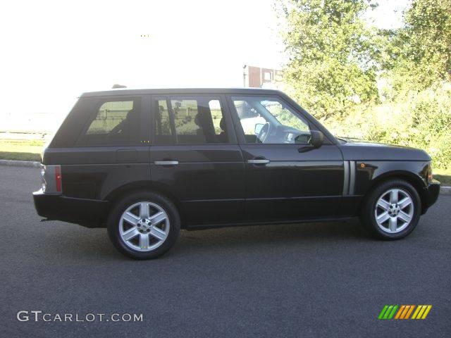 2005 Range Rover HSE - Java Black Pearl / Charcoal/Jet photo #4