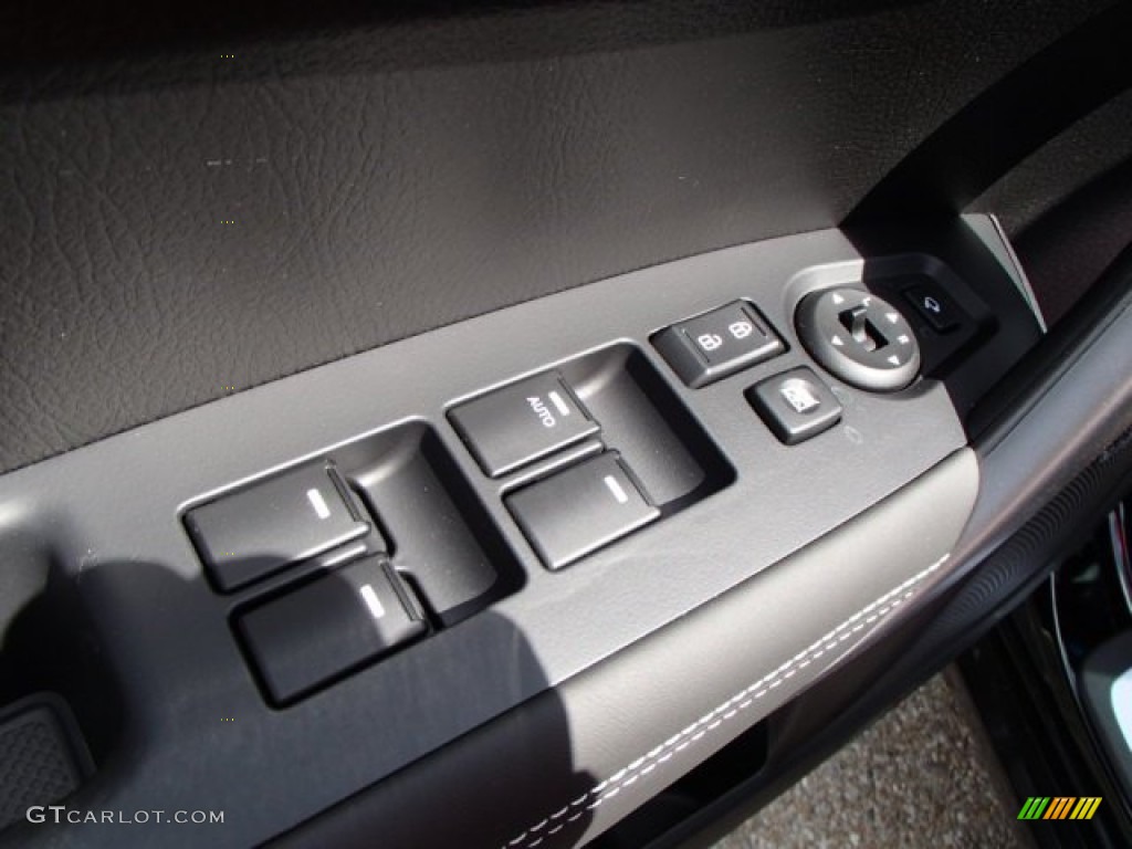 2014 Sorento SX V6 AWD - Ebony Black / Black photo #14