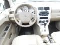 2007 Dodge Caliber Pastel Pebble Beige Interior Dashboard Photo