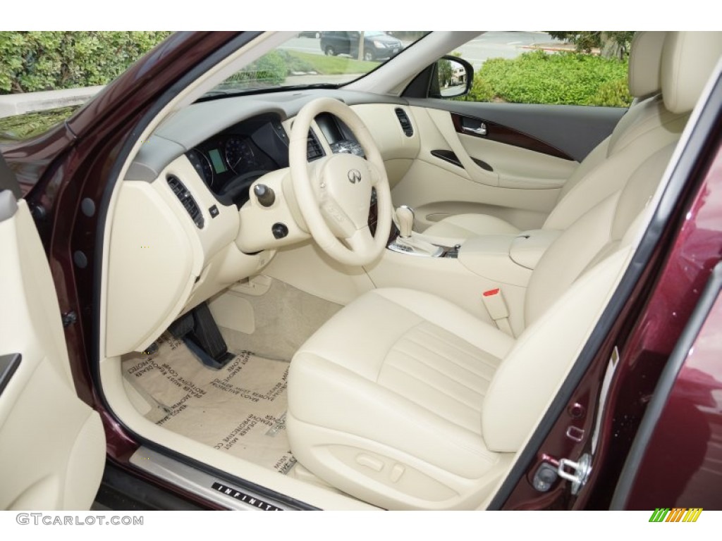 Wheat Interior 2012 Infiniti EX 35 Journey Photo #80697171