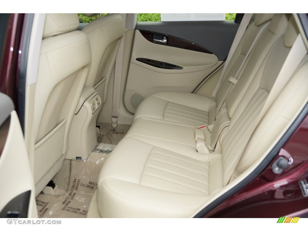 2012 Infiniti EX 35 Journey Rear Seat Photo #80697386