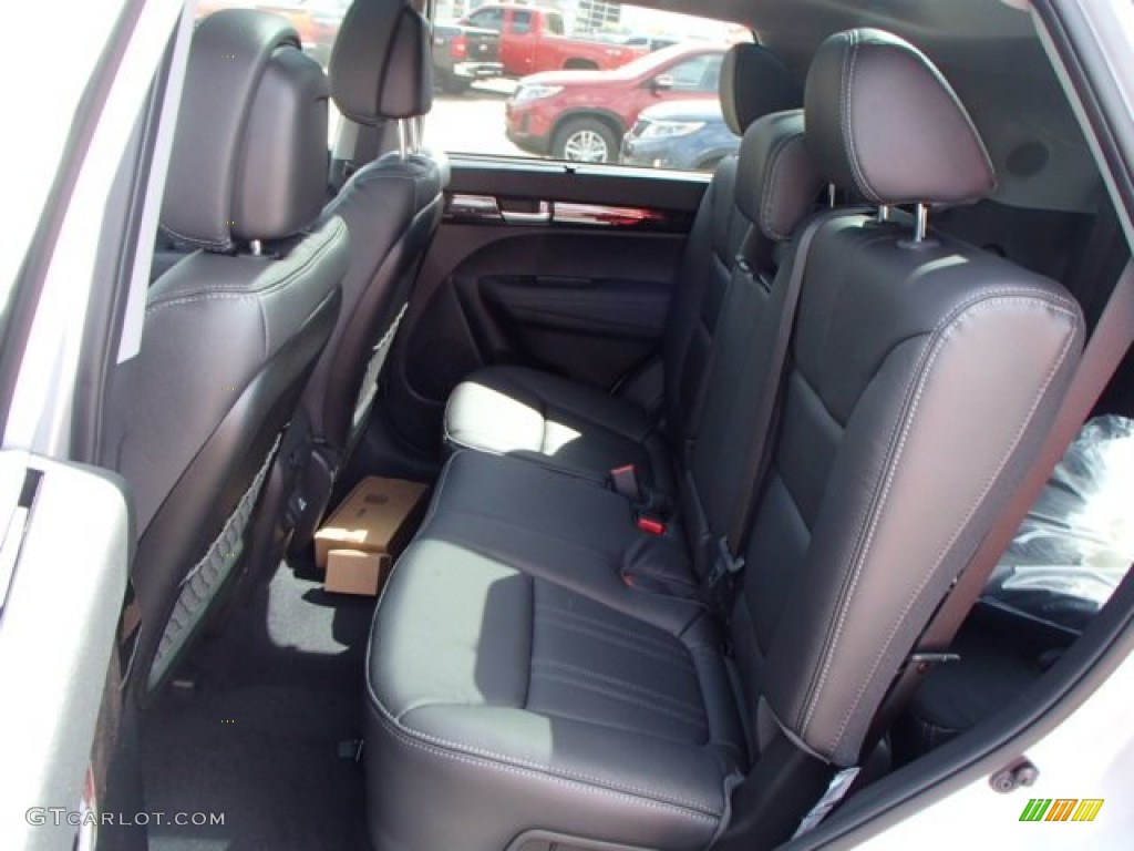 Black Interior 2014 Kia Sorento EX V6 AWD Photo #80697464
