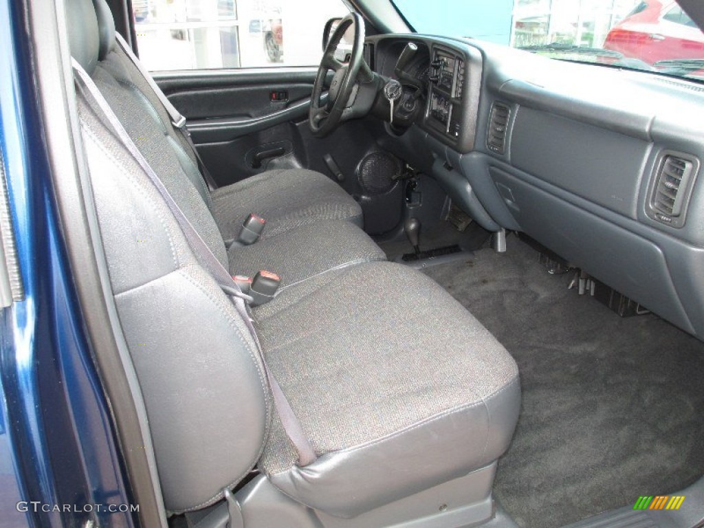 Graphite Interior 1999 Chevrolet Silverado 1500 LS Regular Cab 4x4 Photo #80697684