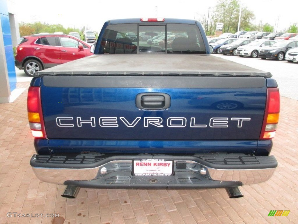 1999 Silverado 1500 LS Regular Cab 4x4 - Indigo Blue Metallic / Graphite photo #14