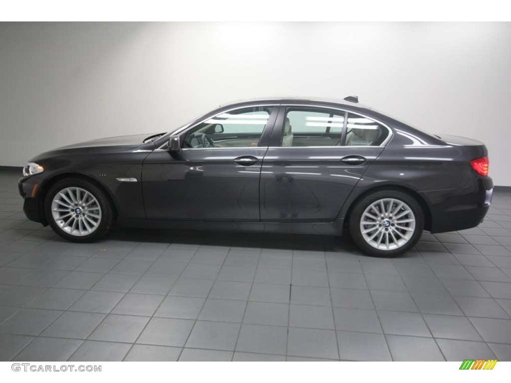 Dark Graphite Metallic 2011 BMW 5 Series 535i Sedan Exterior Photo #80699009