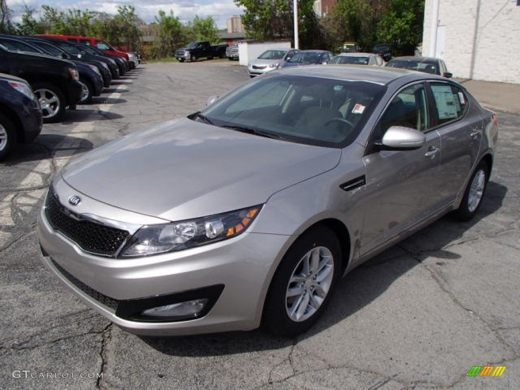 Satin Metal Metallic 2013 Kia Optima LX Exterior Photo #80699048