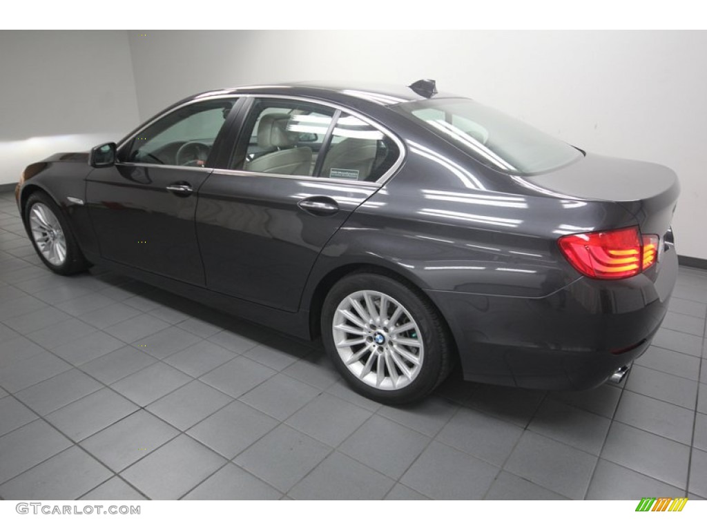 Dark Graphite Metallic 2011 BMW 5 Series 535i Sedan Exterior Photo #80699076