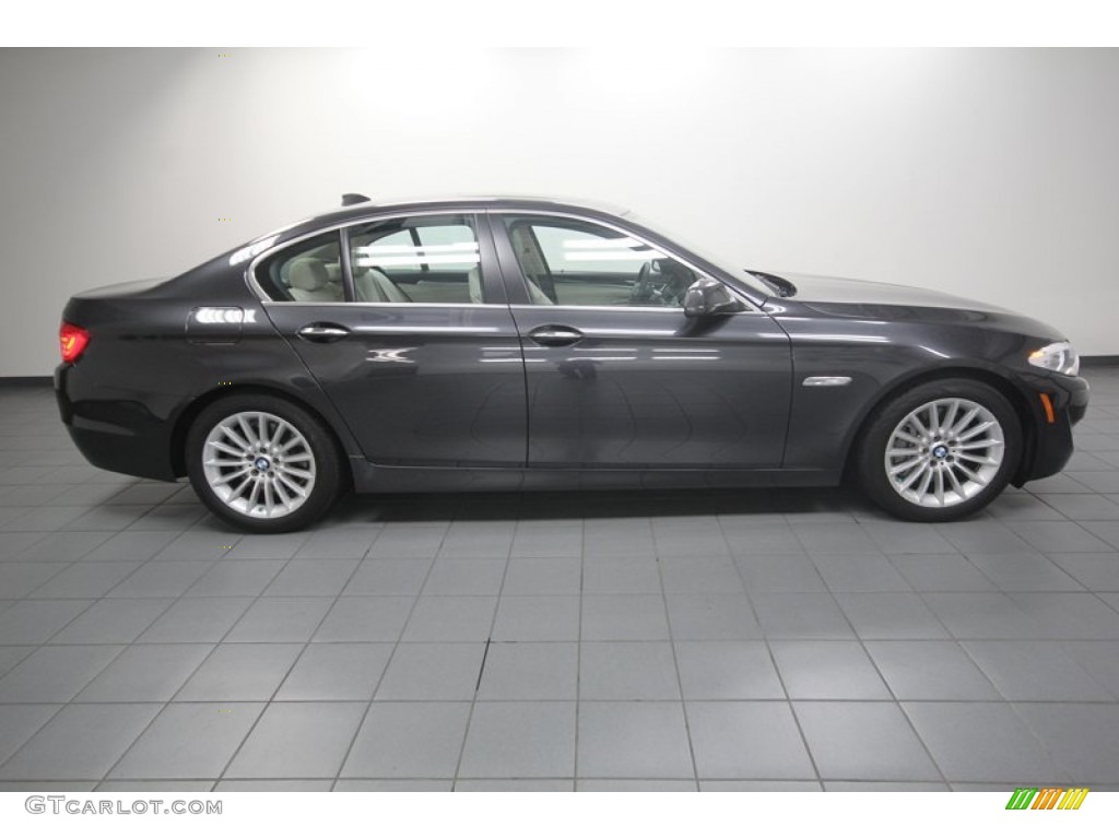 Dark Graphite Metallic 2011 BMW 5 Series 535i Sedan Exterior Photo #80699127