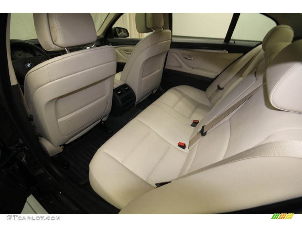 Venetian Beige Interior 2011 BMW 5 Series 535i Sedan Photo #80699691