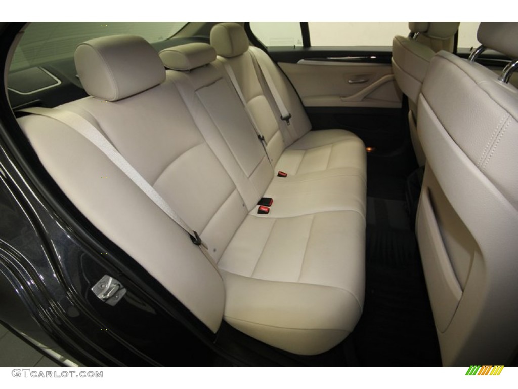 Venetian Beige Interior 2011 BMW 5 Series 535i Sedan Photo #80699888