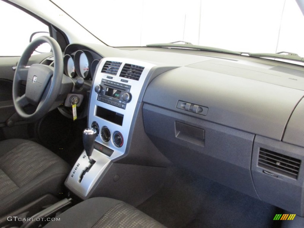 2008 Dodge Caliber SE Dark Slate Gray Dashboard Photo #80700123