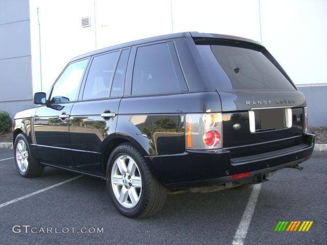 2005 Range Rover HSE - Java Black Pearl / Charcoal/Jet photo #11
