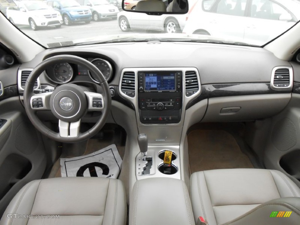 2011 Jeep Grand Cherokee Laredo X Package 4x4 Dark Graystone/Medium Graystone Dashboard Photo #80702029