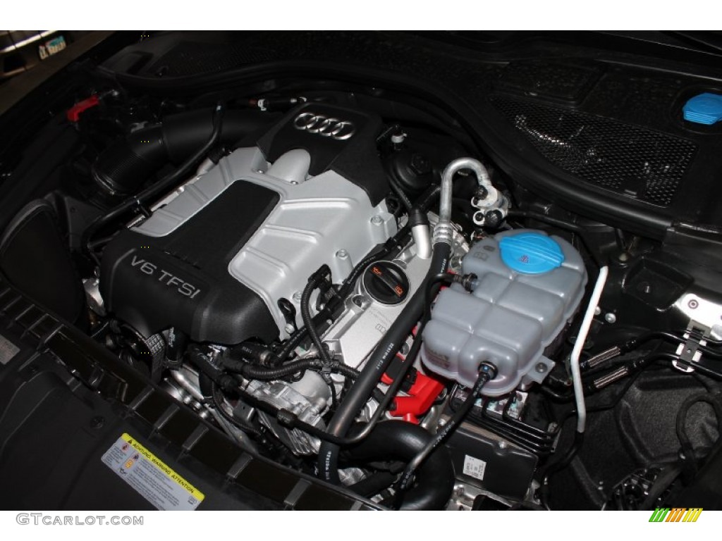 2013 Audi A6 3.0T quattro Sedan 3.0 Liter FSI Supercharged DOHC 24-Valve VVT V6 Engine Photo #80702312