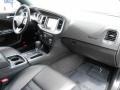 Black 2013 Dodge Charger R/T Road & Track Dashboard