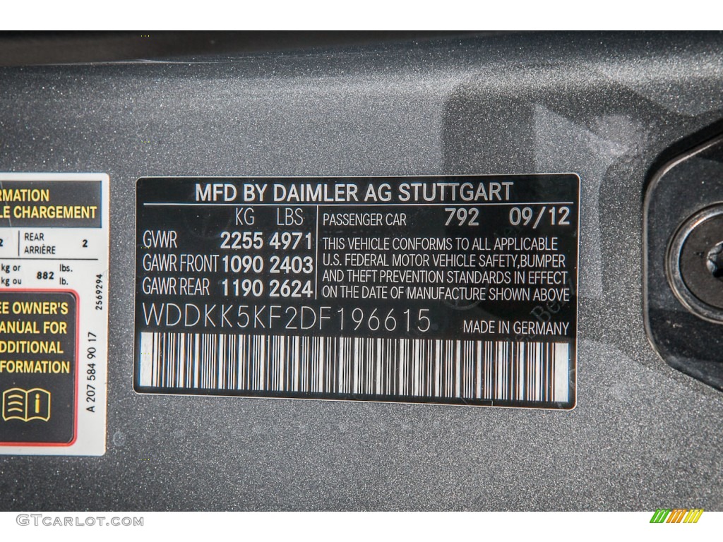 2013 E 350 Cabriolet - Palladium Silver Metallic / Black photo #7