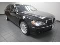 Black Sapphire Metallic 2008 BMW 7 Series 750Li Sedan