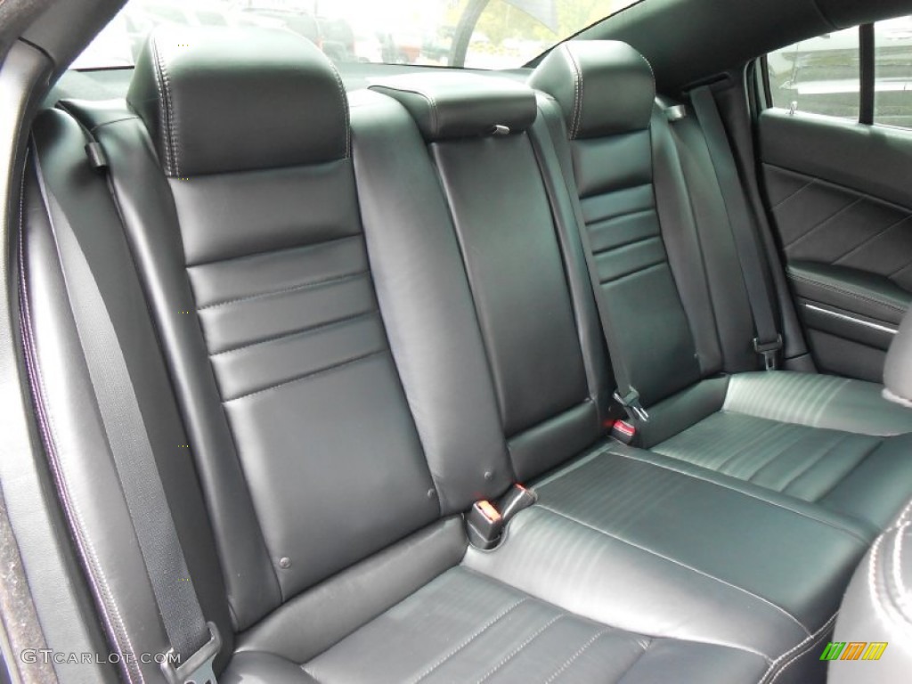 Black Interior 2013 Dodge Charger R/T Road & Track Photo #80703198