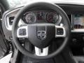 Black 2013 Dodge Charger R/T Road & Track Steering Wheel