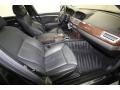 2008 BMW 7 Series Black Interior Front Seat Photo