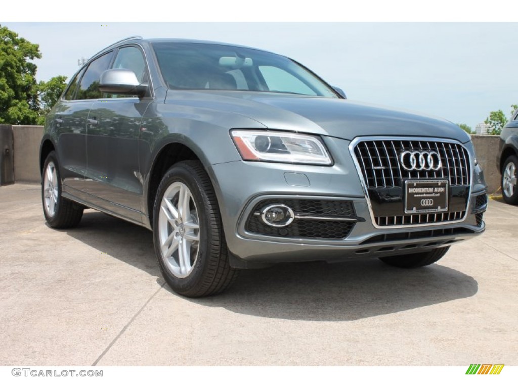 2013 Q5 3.0 TFSI quattro - Monsoon Gray Metallic / Black photo #1
