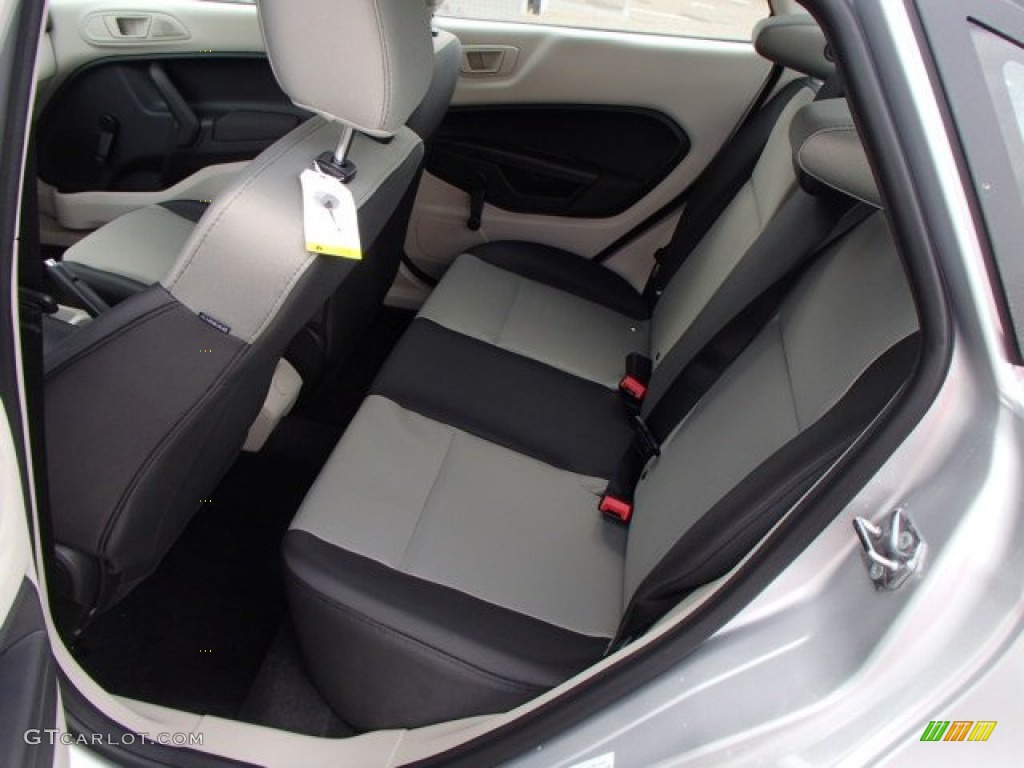 2013 Fiesta S Sedan - Ingot Silver / Charcoal Black/Light Stone photo #13