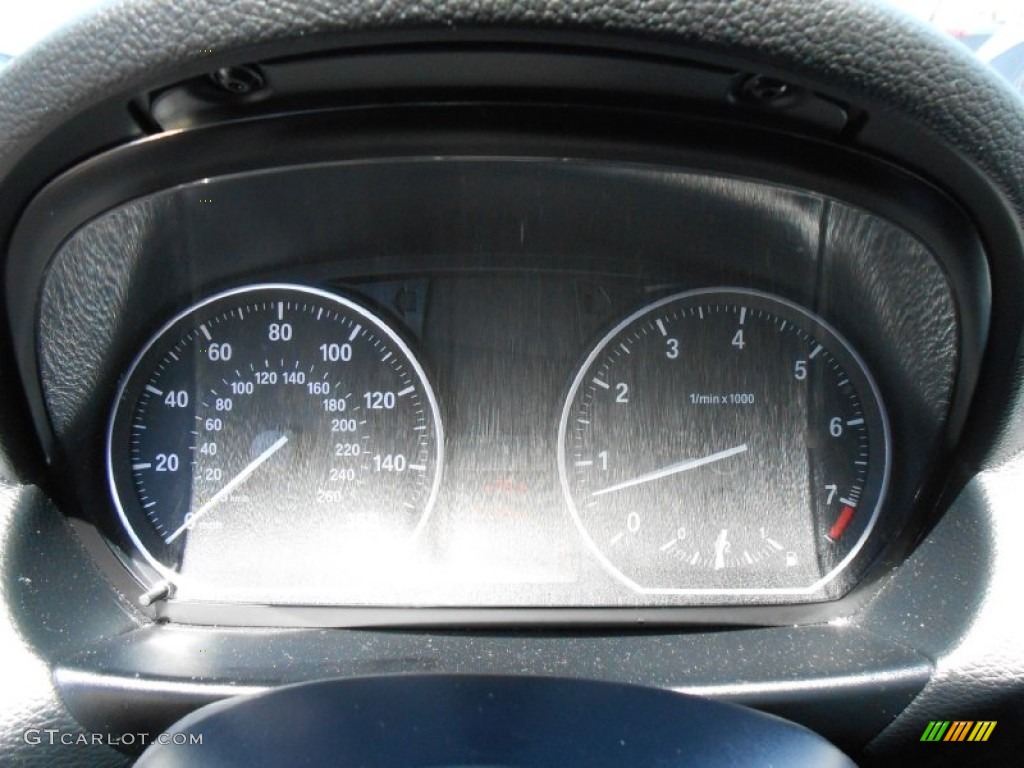 2012 1 Series 128i Coupe - Space Grey Metallic / Black photo #23