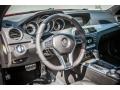 2013 Mercedes-Benz C Black/Red Stitch w/DINAMICA Inserts Interior Dashboard Photo