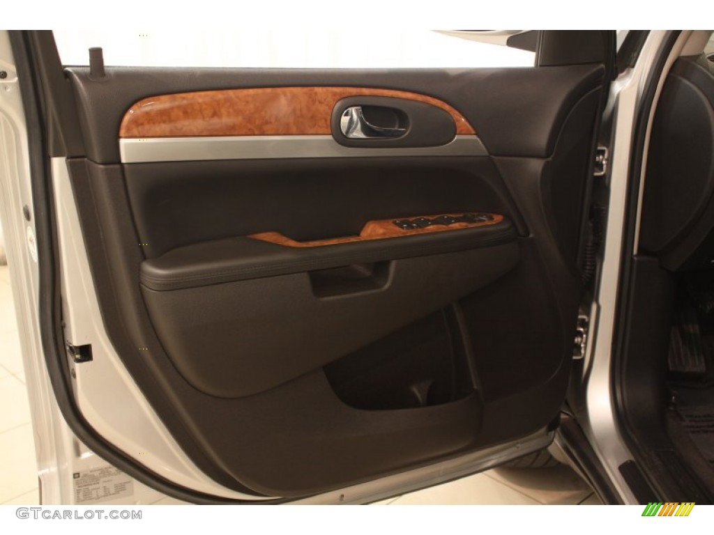2010 Buick Enclave CX AWD Ebony/Ebony Door Panel Photo #80706089
