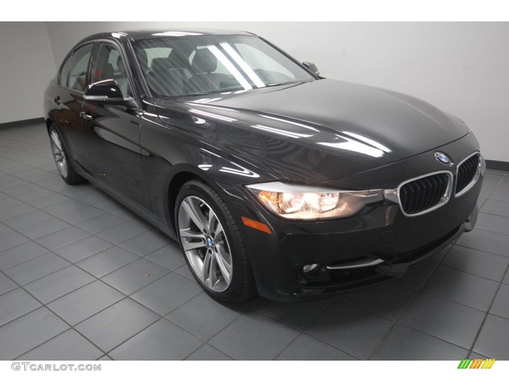 Black Sapphire Metallic 2012 BMW 3 Series 328i Sedan Exterior Photo #80706140