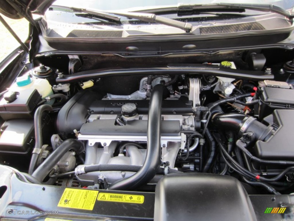 2006 Volvo XC90 2.5T 2.5L Turbocharged DOHC 20V 5 Cylinder Engine Photo #80706194