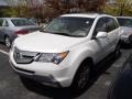 Aspen White Pearl 2008 Acura MDX Technology Exterior