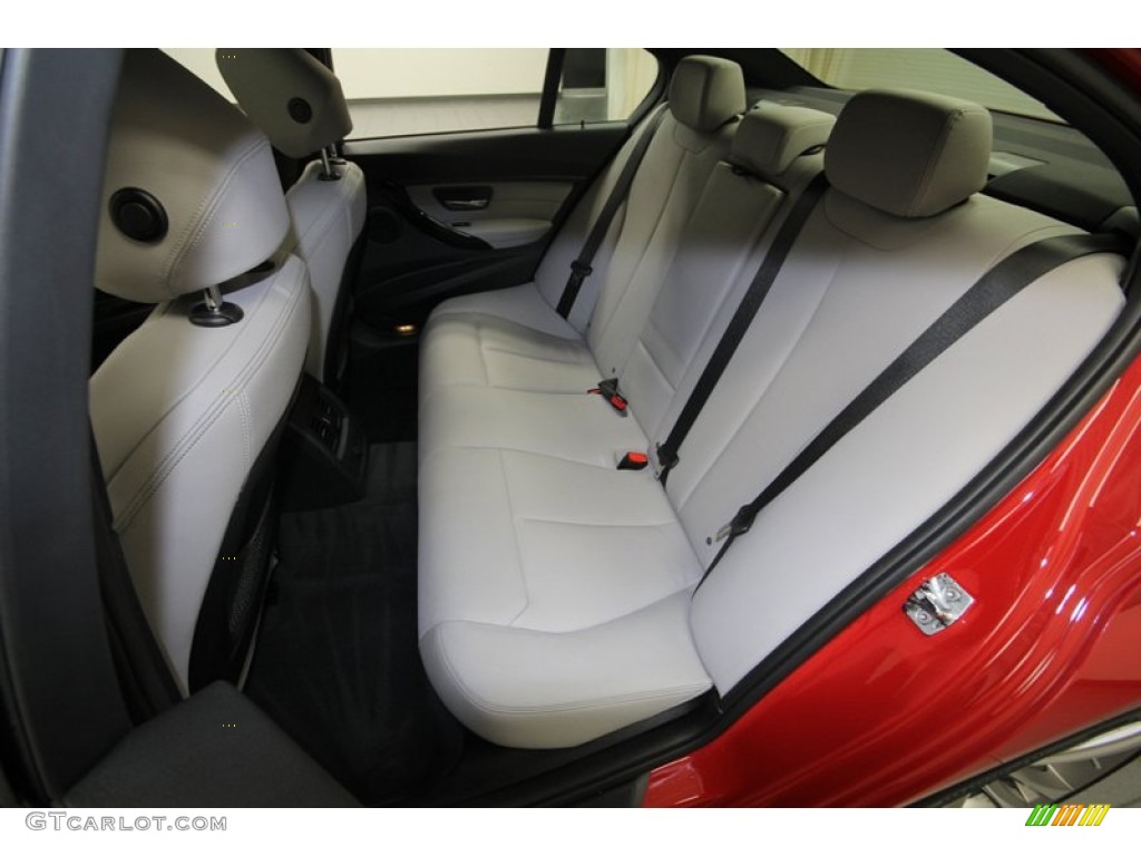 2012 BMW 3 Series 328i Sedan Rear Seat Photo #80707311