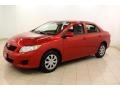 Barcelona Red Metallic 2010 Toyota Corolla LE Exterior