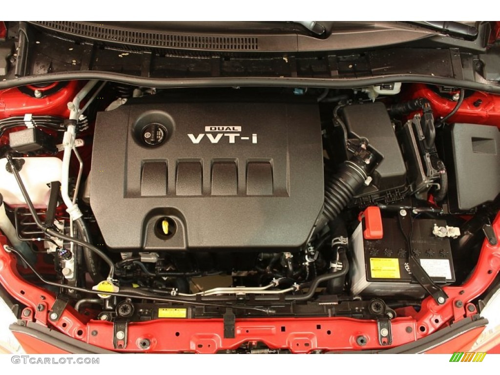 2010 Toyota Corolla LE 1.8 Liter DOHC 16-Valve Dual VVT-i 4 Cylinder Engine Photo #80707621