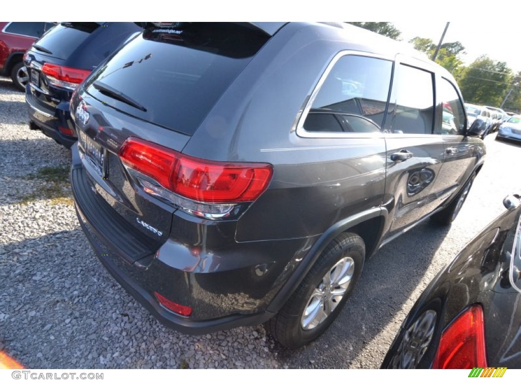 2014 Grand Cherokee Laredo - Granite Crystal Metallic / Morocco Black photo #3