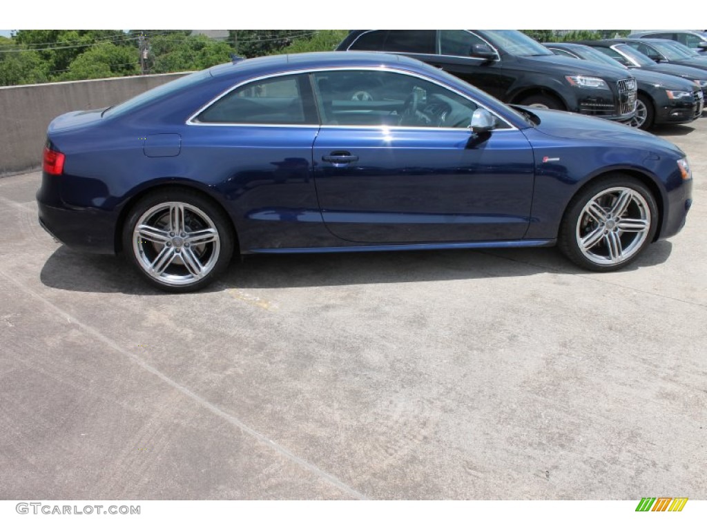 Estoril Blue Crystal 2013 Audi S5 3.0 TFSI quattro Coupe Exterior Photo #80708615