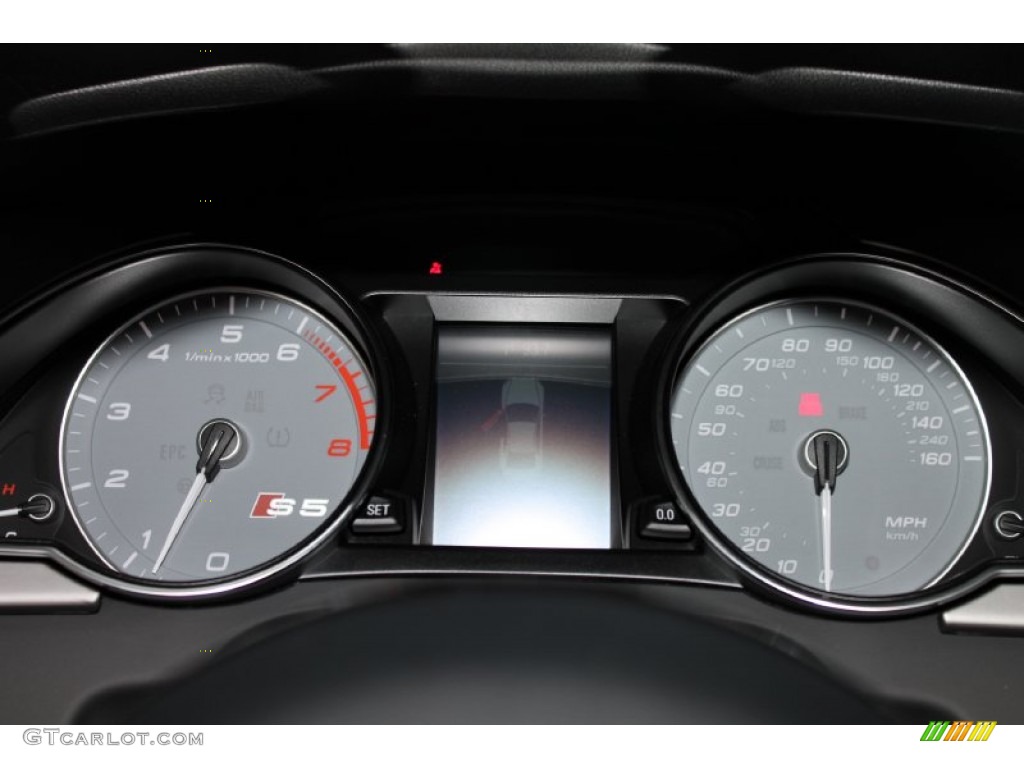 2013 Audi S5 3.0 TFSI quattro Coupe Gauges Photo #80709001