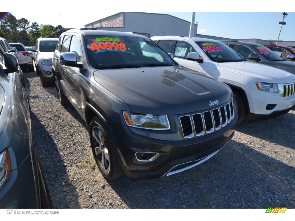 2014 Grand Cherokee Limited - Granite Crystal Metallic / Morocco Black photo #4