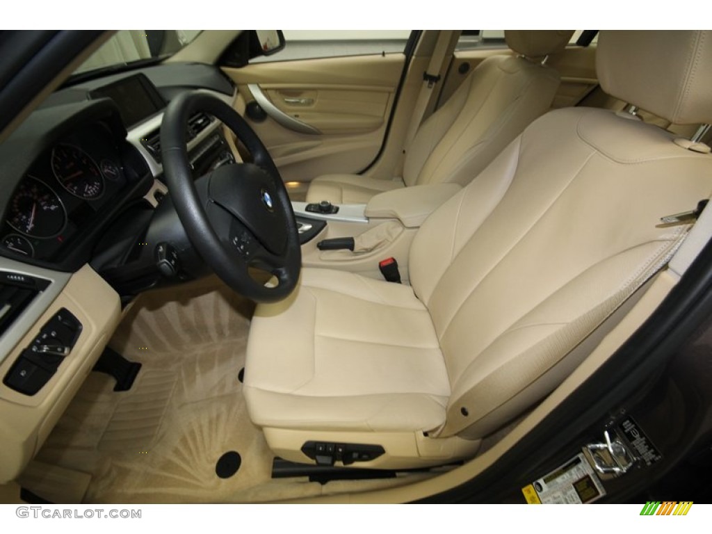 Venetian Beige Interior 2012 BMW 3 Series 328i Sedan Photo #80709821