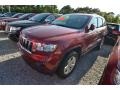 2013 Deep Cherry Red Crystal Pearl Jeep Grand Cherokee Laredo  photo #1