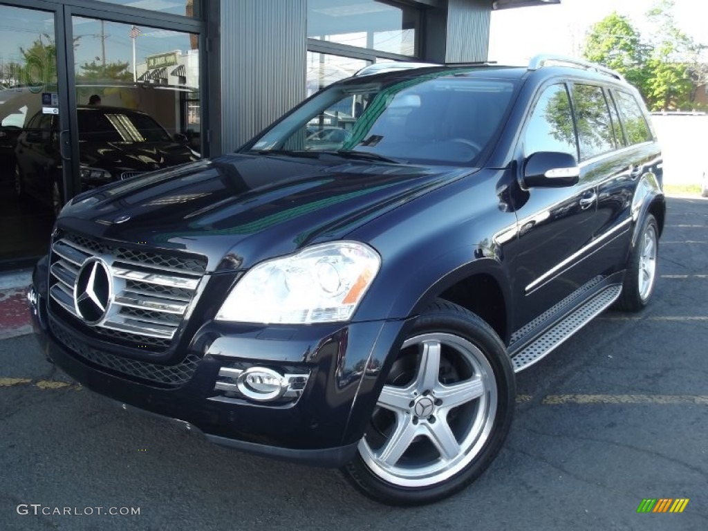 Capri Blue Metallic 2008 Mercedes-Benz GL 550 4Matic Exterior Photo #80710080