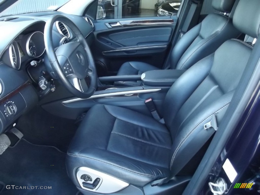 Black Interior 2008 Mercedes-Benz GL 550 4Matic Photo #80710172