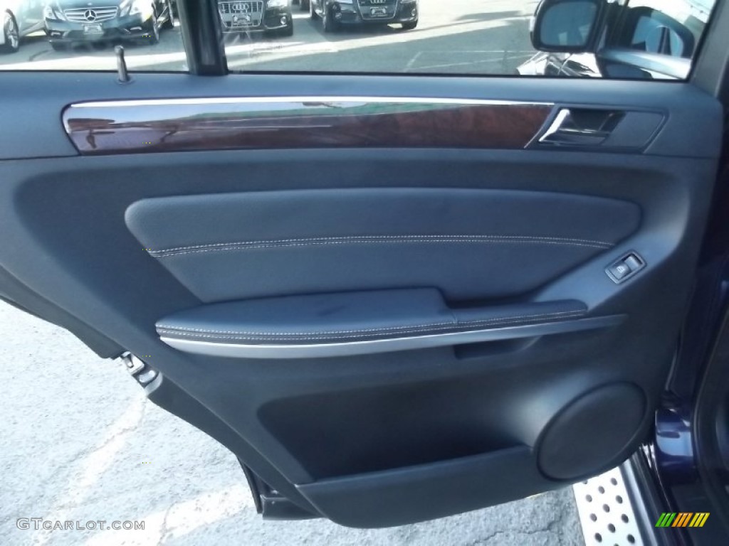 2008 Mercedes-Benz GL 550 4Matic Black Door Panel Photo #80710257