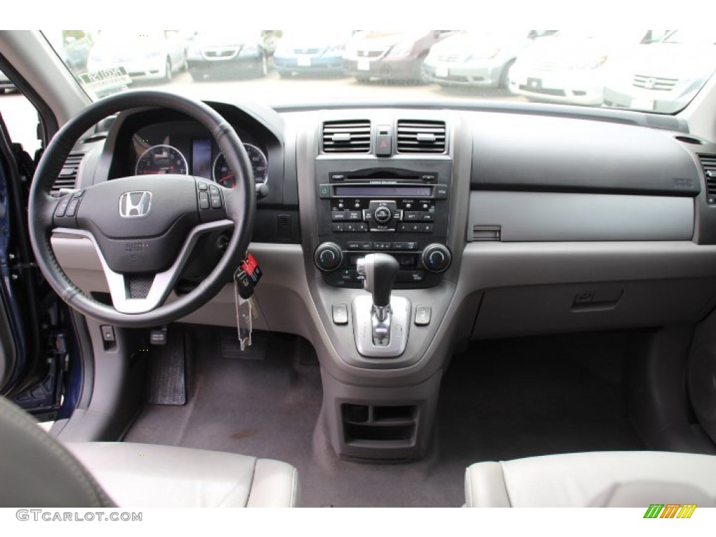 2011 Honda CR-V EX-L 4WD Gray Dashboard Photo #80710760