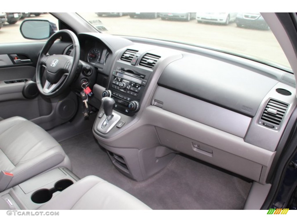 2011 Honda CR-V EX-L 4WD Gray Dashboard Photo #80710911