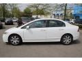 Taffeta White - Civic LX Sedan Photo No. 7