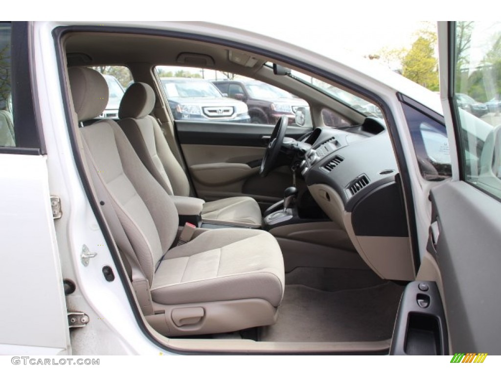 Beige Interior 2010 Honda Civic LX Sedan Photo #80711258