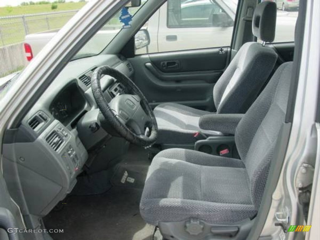 1997 CR-V LX 4WD - Sebring Silver Metallic / Charcoal photo #5