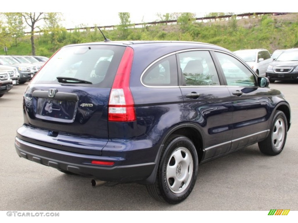 2011 CR-V LX 4WD - Royal Blue Pearl / Gray photo #5